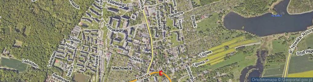 Zdjęcie satelitarne Michaloka ul.