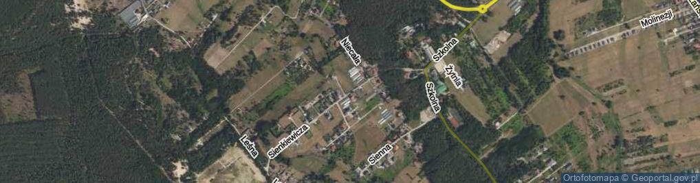 Zdjęcie satelitarne Miejska ul.