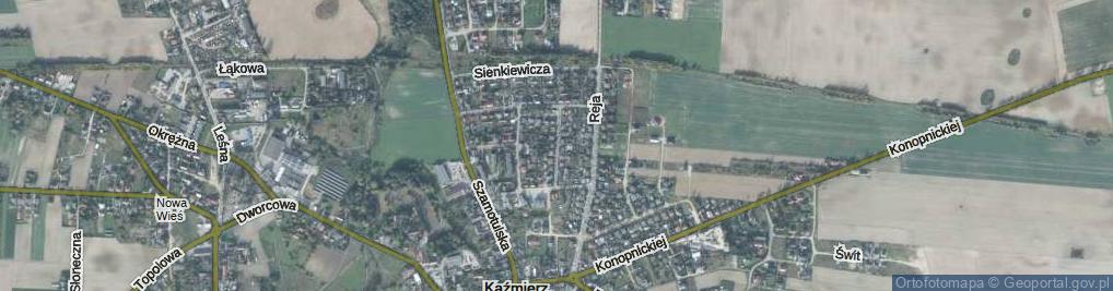 Zdjęcie satelitarne Mickiewicza Adama ul.