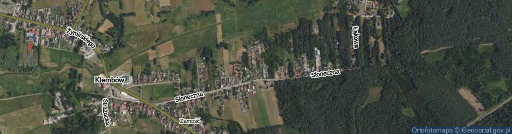 Zdjęcie satelitarne Milenijna ul.