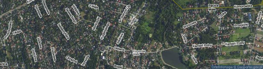 Zdjęcie satelitarne Miodowa ul.