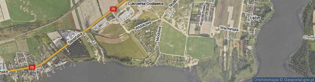 Zdjęcie satelitarne Miodowa ul.