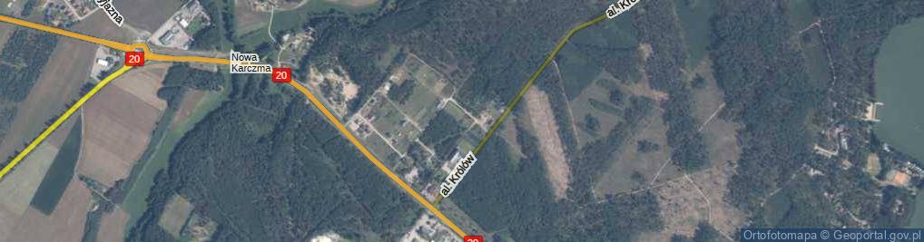 Zdjęcie satelitarne Mieszka I ul.