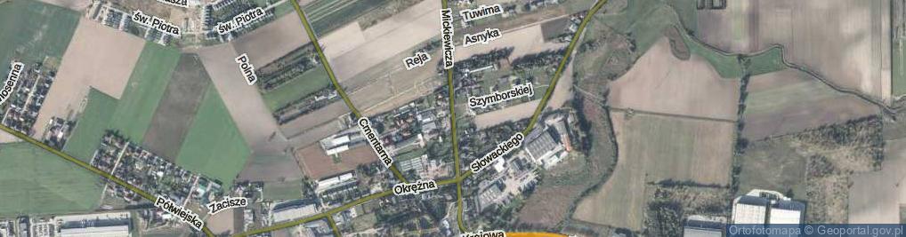 Zdjęcie satelitarne Mickiewicza Adama ul.