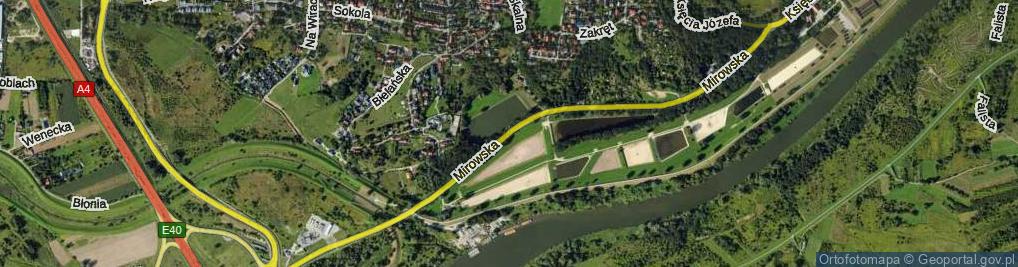 Zdjęcie satelitarne Mirowska ul.