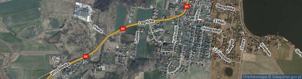 Zdjęcie satelitarne Miodowa ul.