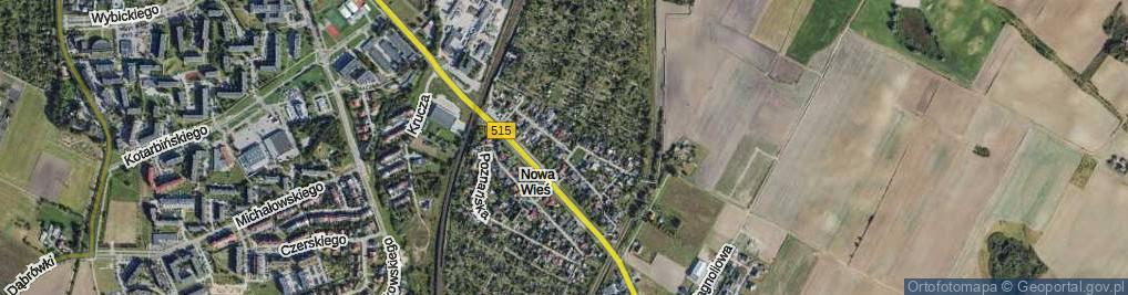 Zdjęcie satelitarne Mikołajczyka Stanisława ul.