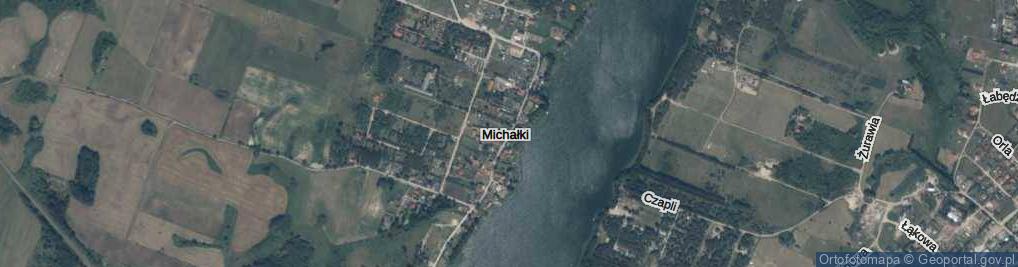 Zdjęcie satelitarne Michałki ul.