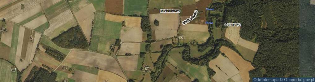 Zdjęcie satelitarne Michałkowo ul.