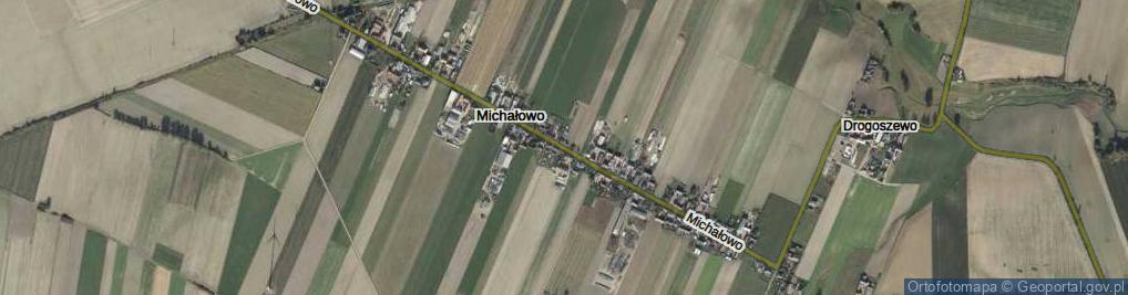 Zdjęcie satelitarne Michałowo ul.