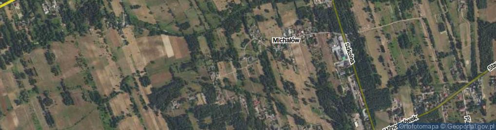 Zdjęcie satelitarne Michałów ul.