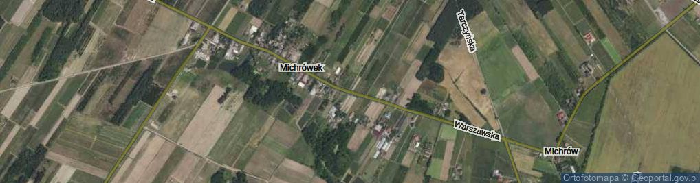Zdjęcie satelitarne Michrów ul.
