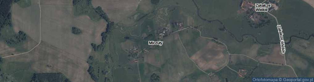 Zdjęcie satelitarne Miczuły ul.