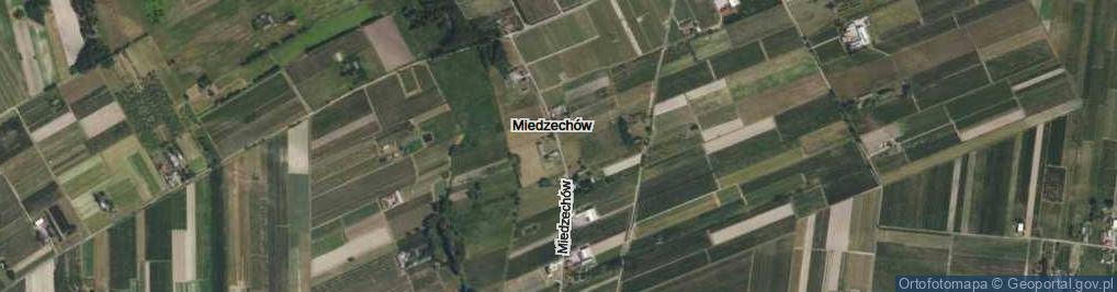 Zdjęcie satelitarne Miedzechów ul.