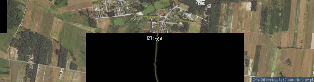 Zdjęcie satelitarne Mierzyn ul.