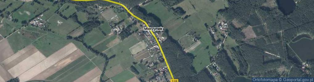 Zdjęcie satelitarne Mierzynek ul.