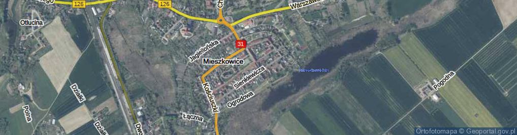 Zdjęcie satelitarne Mickiewicza Adama ul.