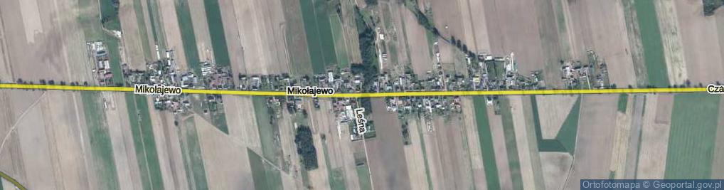 Zdjęcie satelitarne Mikołajewo ul.