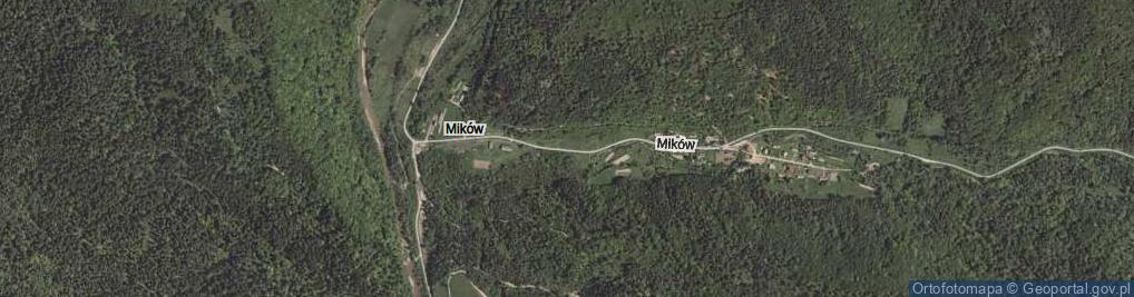 Zdjęcie satelitarne Mików ul.