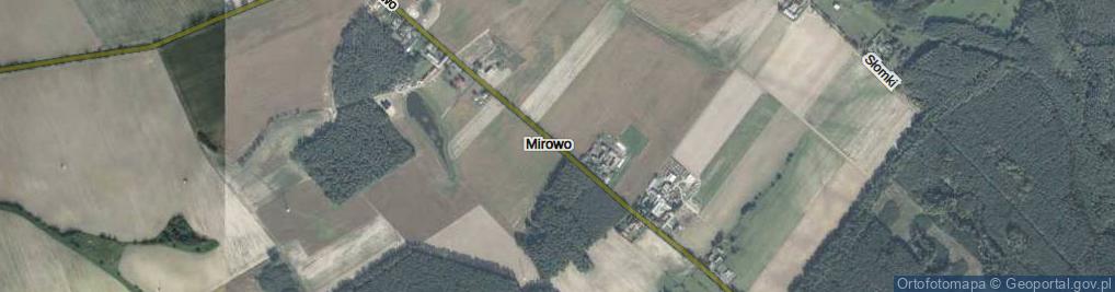 Zdjęcie satelitarne Mirowo ul.