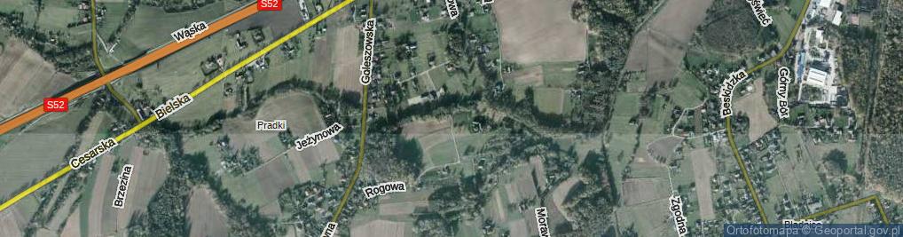 Zdjęcie satelitarne Międzyświeć ul.