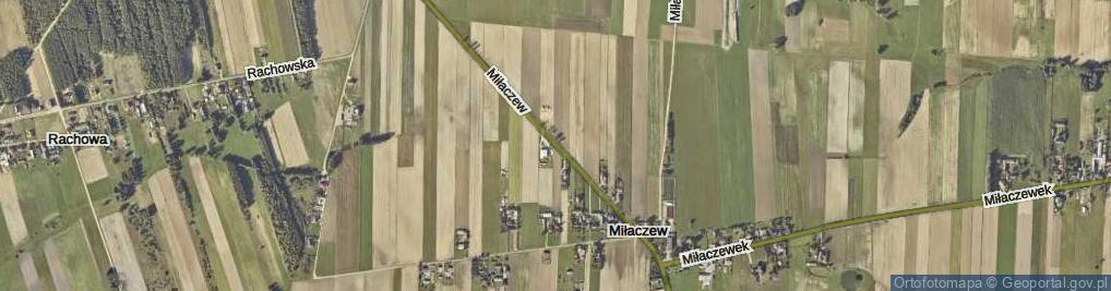 Zdjęcie satelitarne Miłaczew ul.