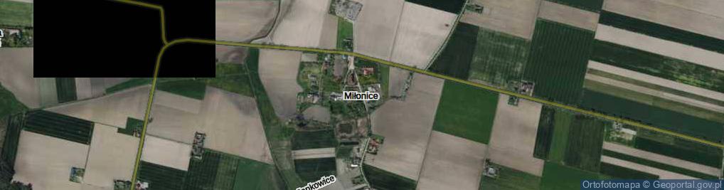 Zdjęcie satelitarne Miłonice ul.