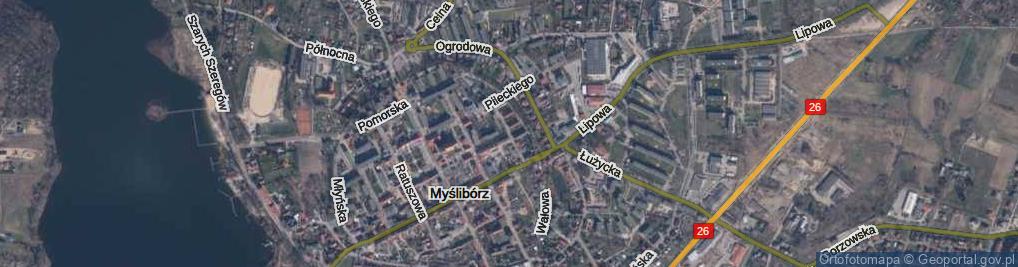 Zdjęcie satelitarne Mickiewicza Adama ul.