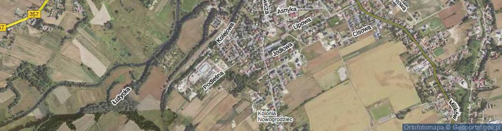 Zdjęcie satelitarne Miodowa ul.