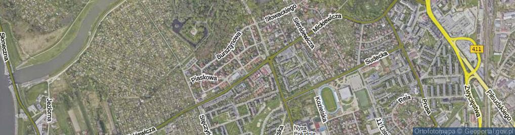 Zdjęcie satelitarne Mickiewicza Adama ul.