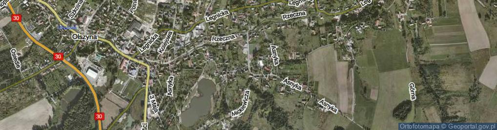 Zdjęcie satelitarne Mickiewicza Adama ul.