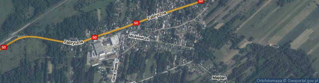 Zdjęcie satelitarne Mickiewicza Adama ul.