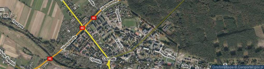 Zdjęcie satelitarne Mickiewicza Adama ul.