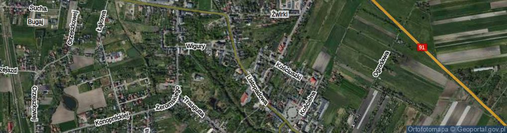 Zdjęcie satelitarne Mickiewicza Adama ul.