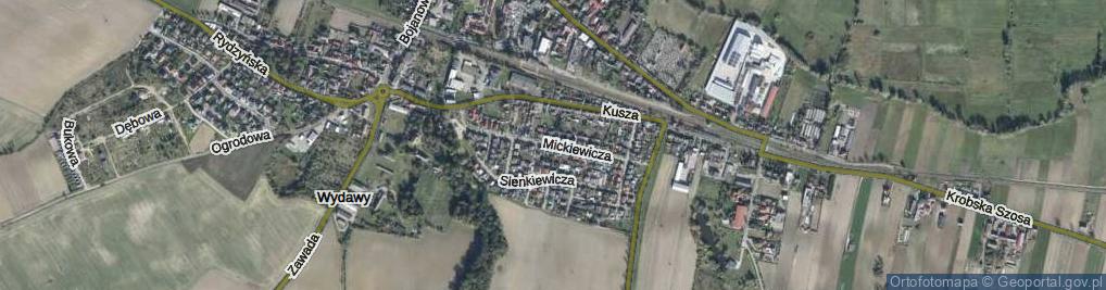 Zdjęcie satelitarne Mickiewicza Adama ul.