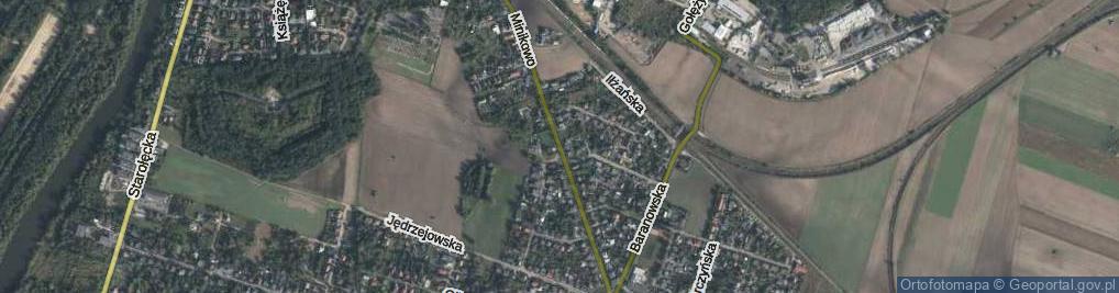 Zdjęcie satelitarne Minikowo ul.