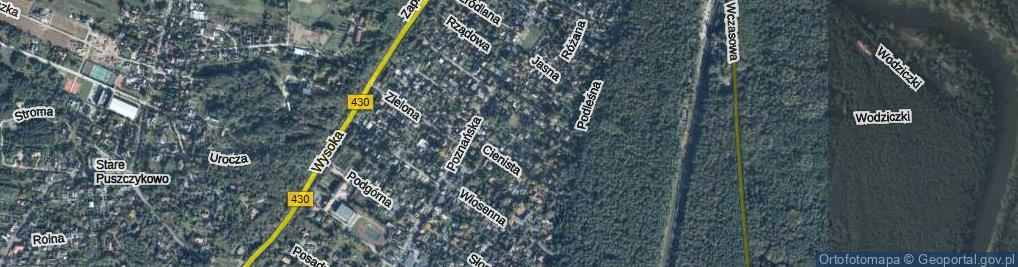 Zdjęcie satelitarne Miodowa ul.