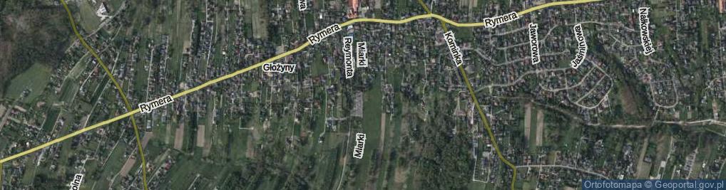 Zdjęcie satelitarne Miarki Karola ul.