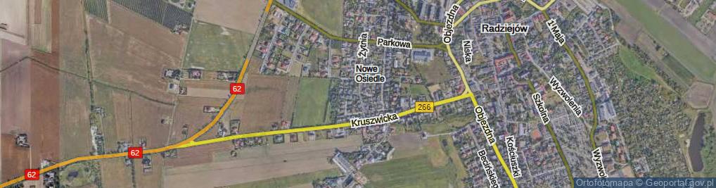 Zdjęcie satelitarne Mickiewicza Adama ul.