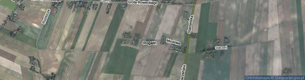 Zdjęcie satelitarne Miodowa ul.