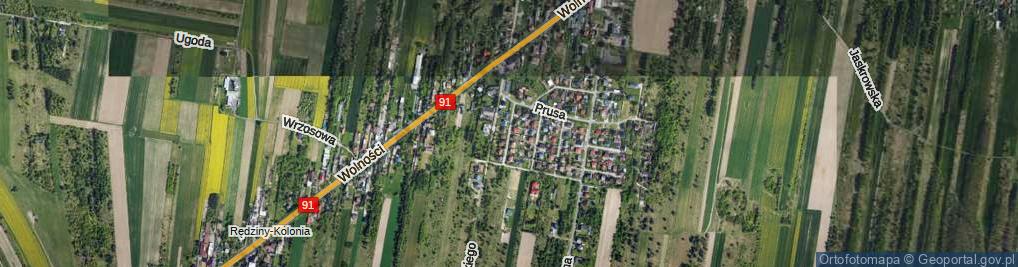 Zdjęcie satelitarne Miłosza ul.