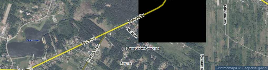 Zdjęcie satelitarne Miodowa ul.