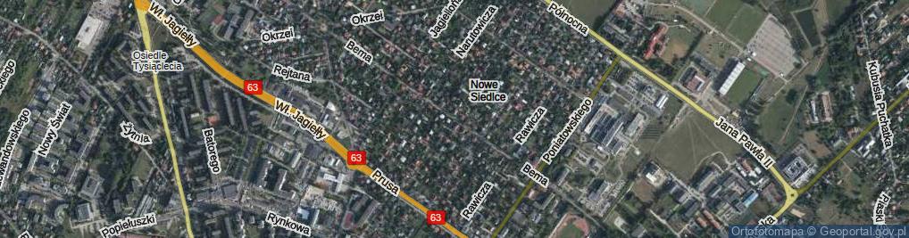 Zdjęcie satelitarne Mickiewicza Adama ul.