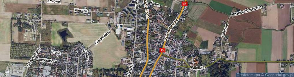 Zdjęcie satelitarne Michelsona ul.