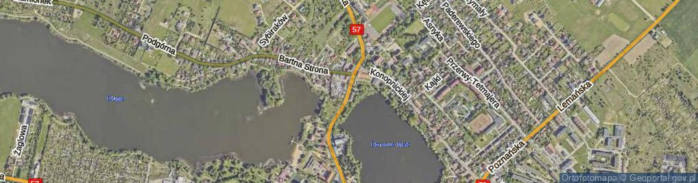 Zdjęcie satelitarne Mickiewicza Adama ul.