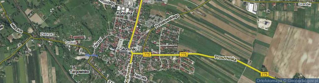 Zdjęcie satelitarne Mickiewicza Adama ul.