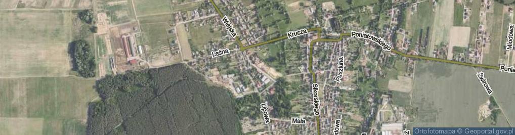 Zdjęcie satelitarne Mickiewicza Adama ul.