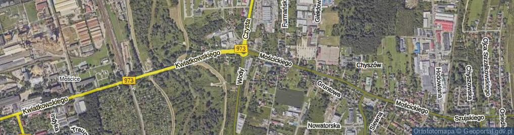 Zdjęcie satelitarne Miodowa ul.