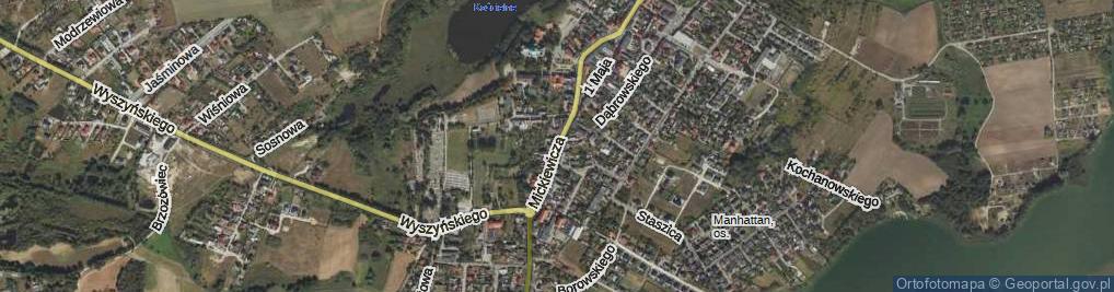 Zdjęcie satelitarne Mickiewicza Adama ul.