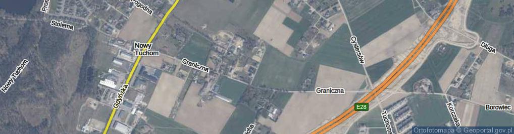 Zdjęcie satelitarne Miszewska ul.